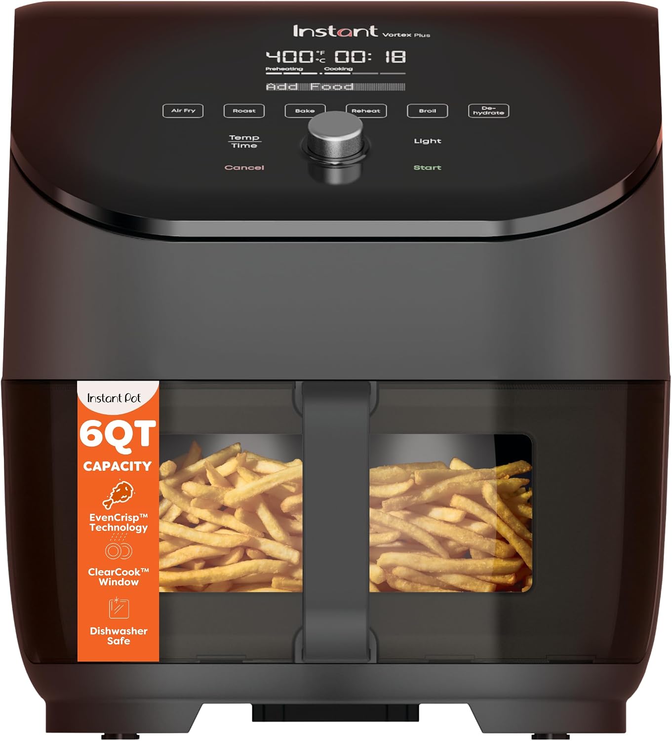 Instant Pot Vortex Plus ClearCook Air Fryer